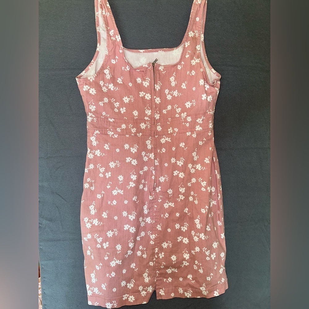 No Boundries Pink Floral Mini Dress - Picture 2 of 6